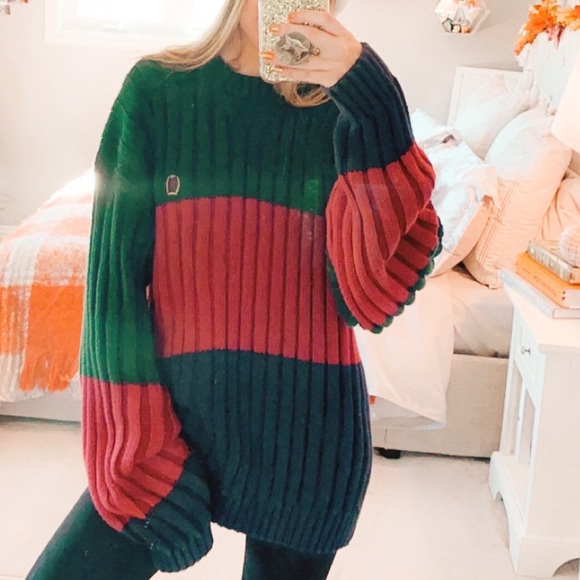 Tommy Hilfiger Other - 🍁vintage 90s Tommy Hilfiger chunky knit sweater